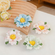 Handgemachte Keramik-Blumenmagnete