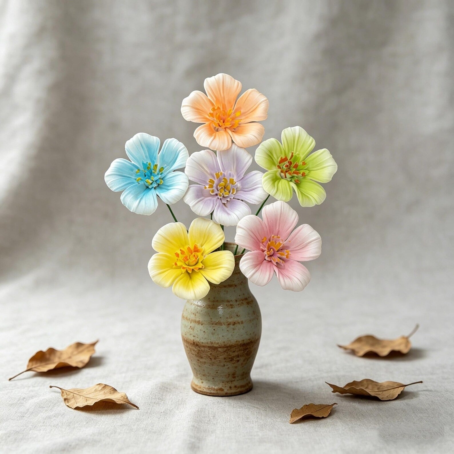 Handgemachte Keramik-Gartenblume