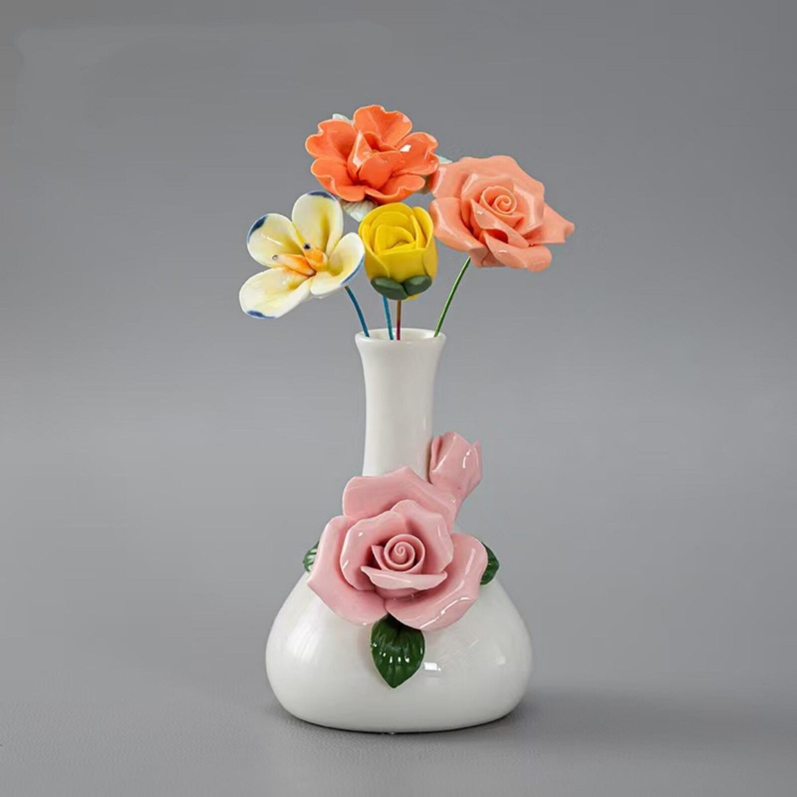Handgemachte Keramik-Gartenblume