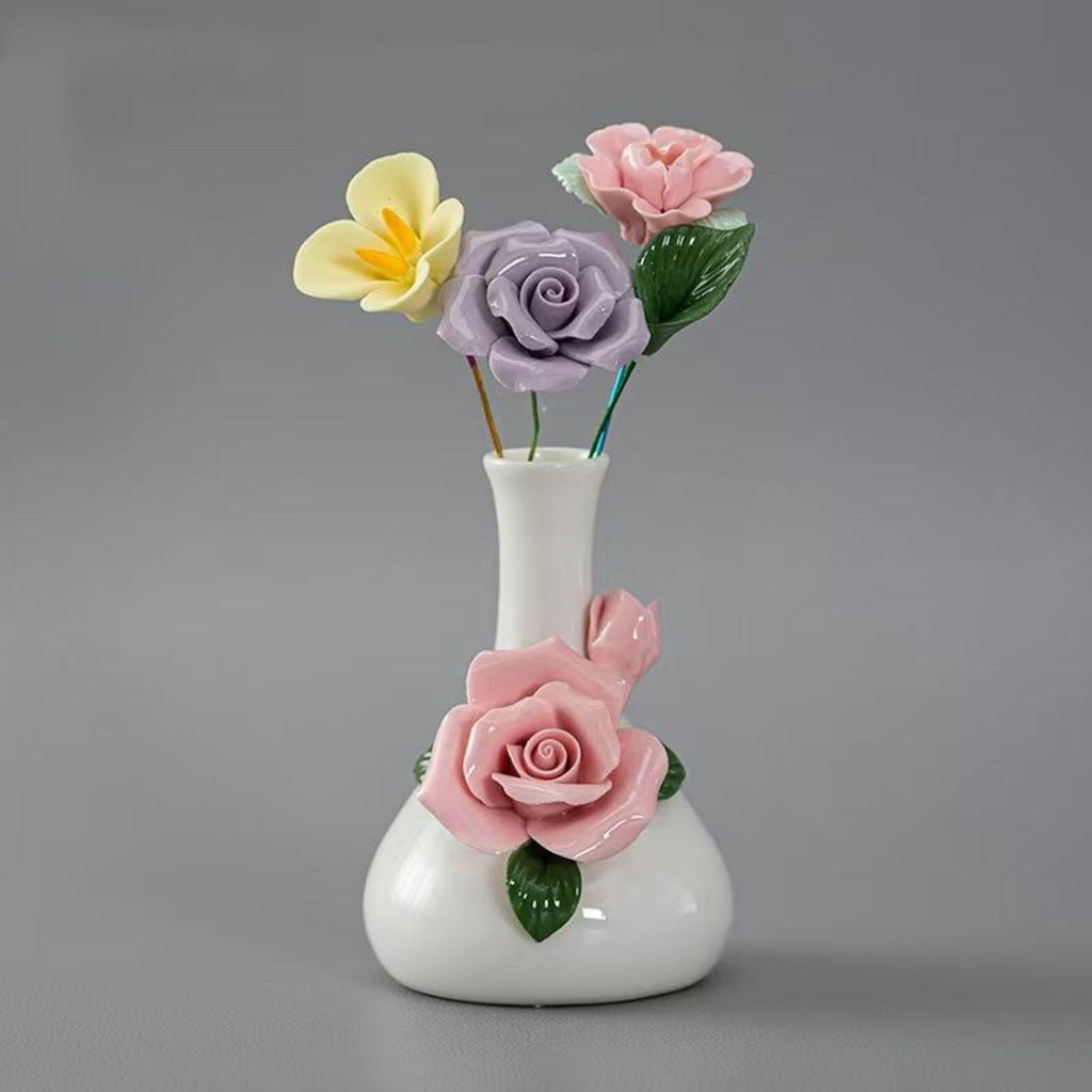 Handgemachte Keramik-Gartenblume