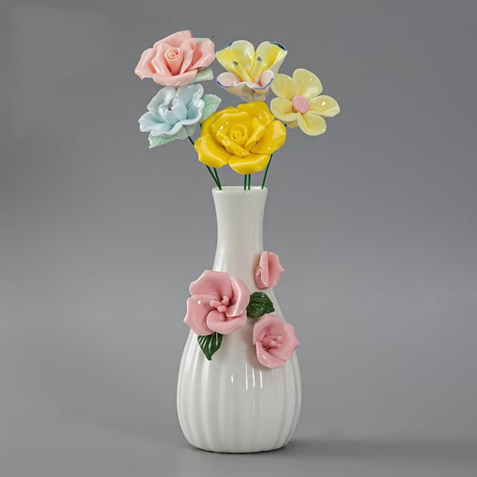 Handgemachte Keramik-Gartenblume