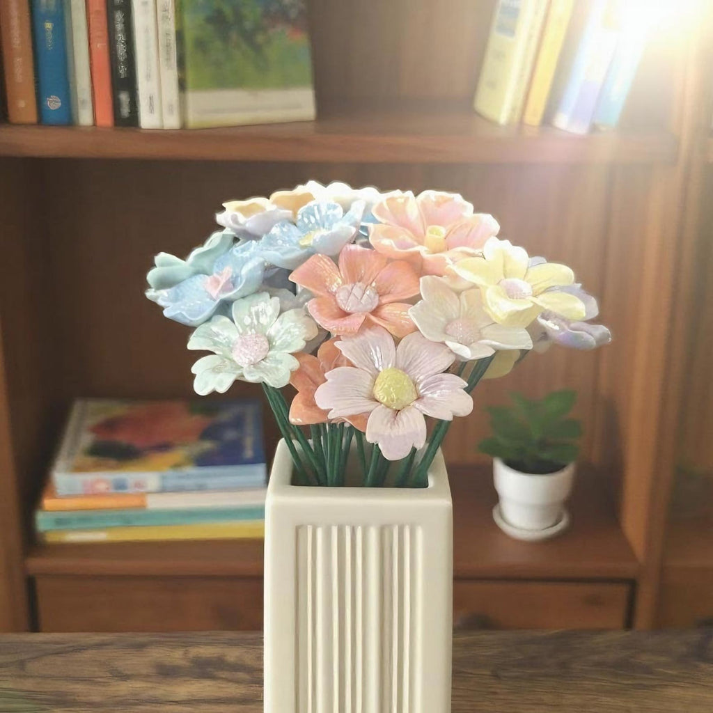 Handgemachte Keramik-Gartenblume