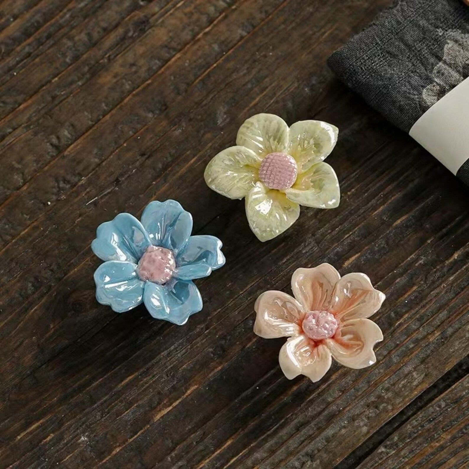 Handgemachte Keramik-Gartenblume