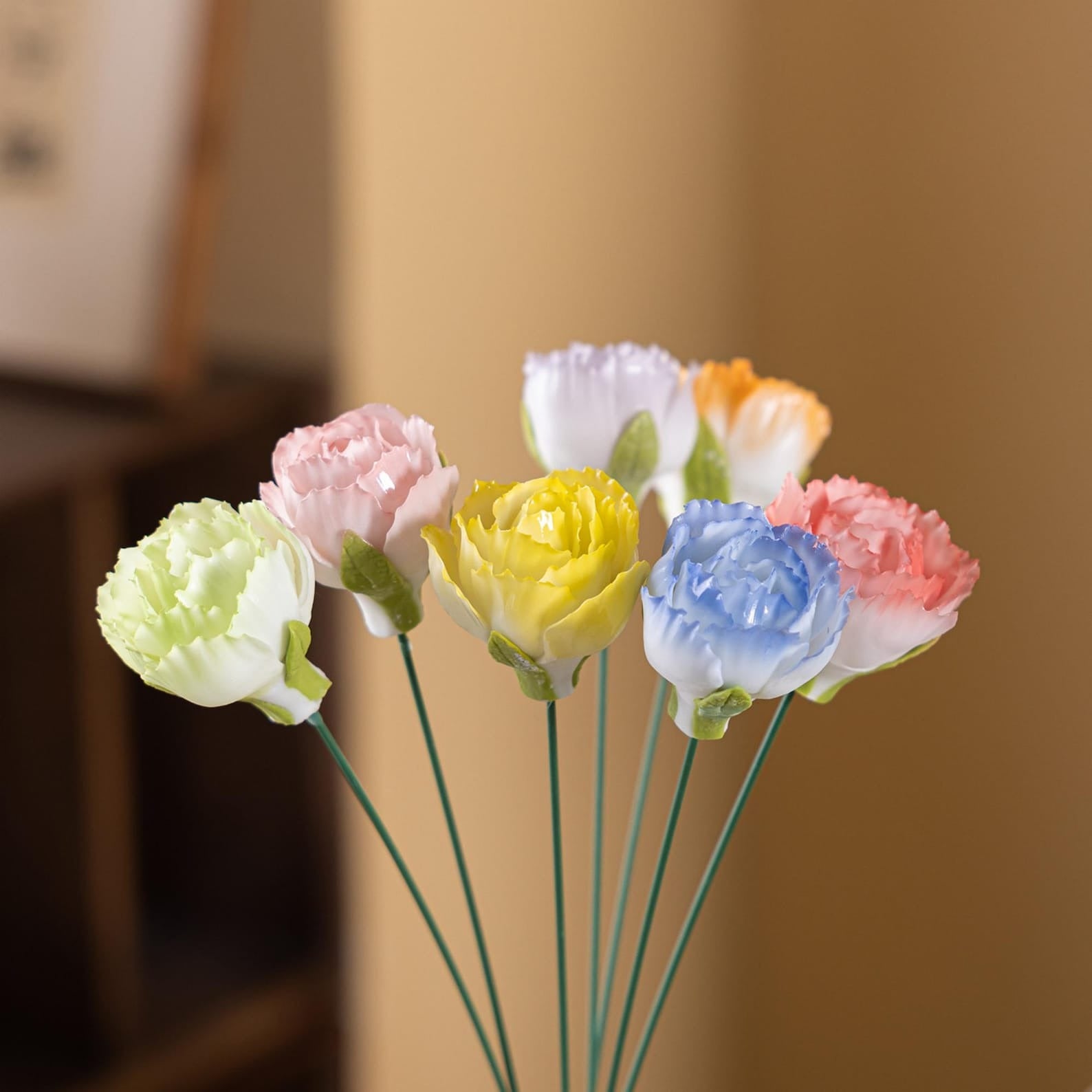 Handgemachte Keramik-Gartenblume