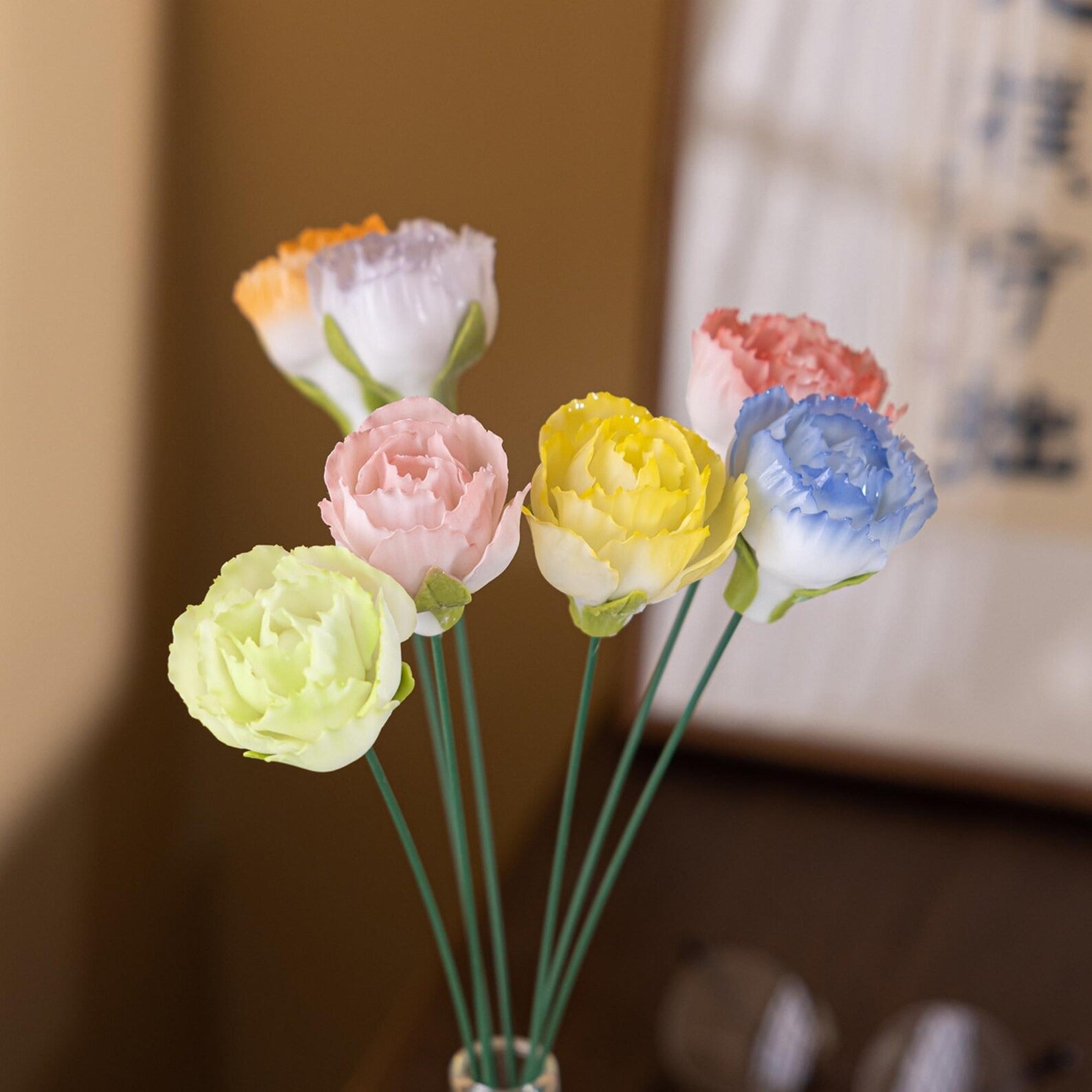 Handgemachte Keramik-Gartenblume