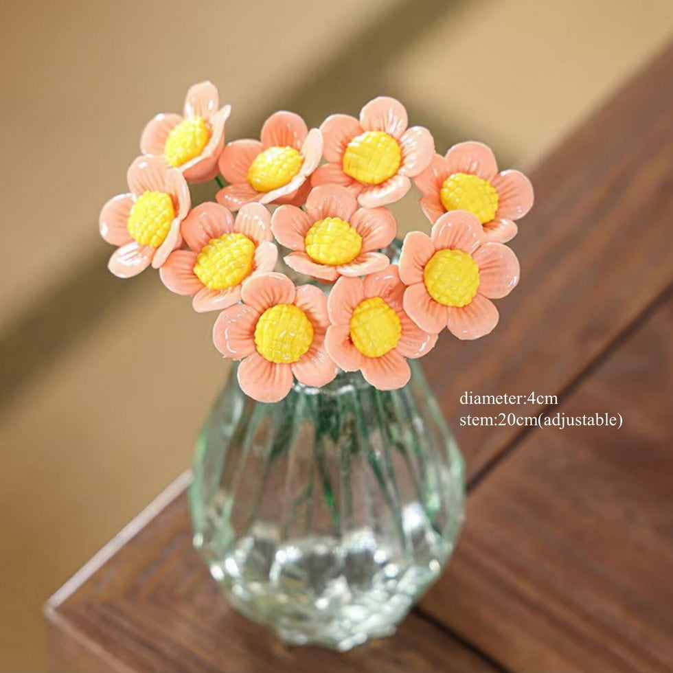 Handgemachte Keramik-Gartenblume